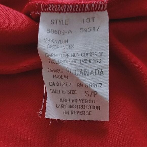 Vtg Le Château red square neck slinky ribbed bodycon midi dress - Picture 9 of 16